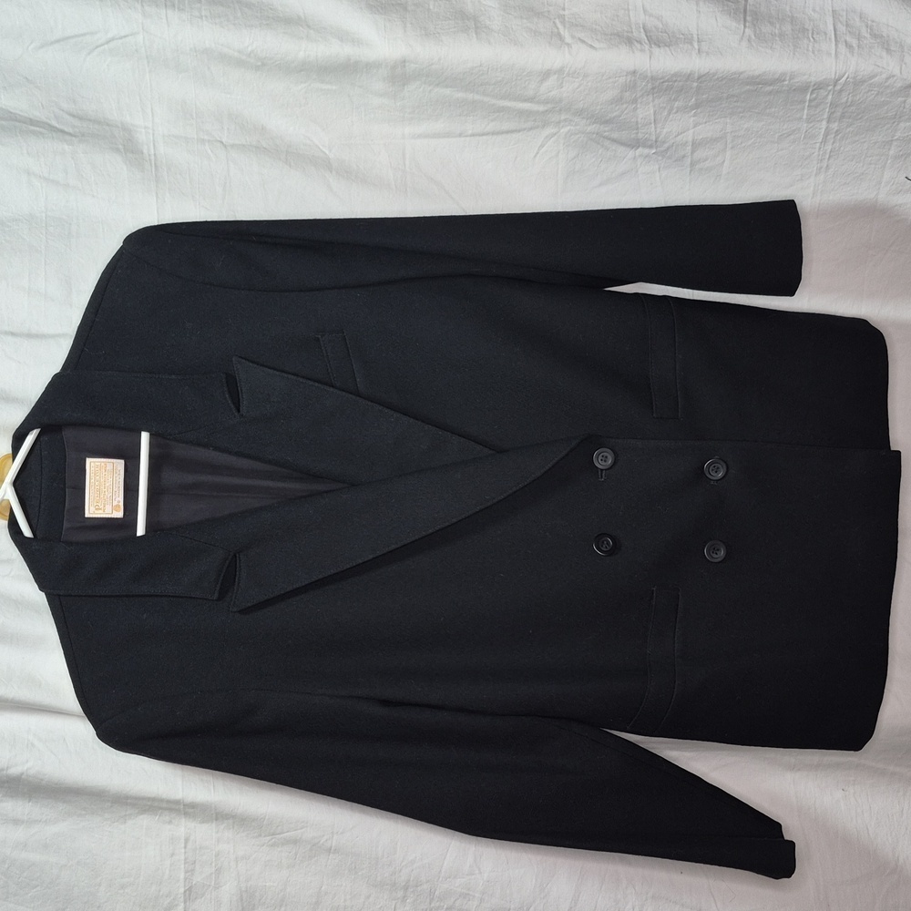 Pendleton Classic Black Double-Breasted Wool Blaz… - image 2